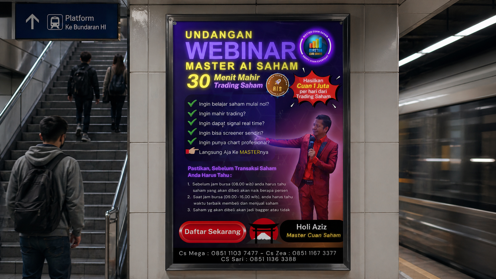 Suasana Pelatihan Online 3